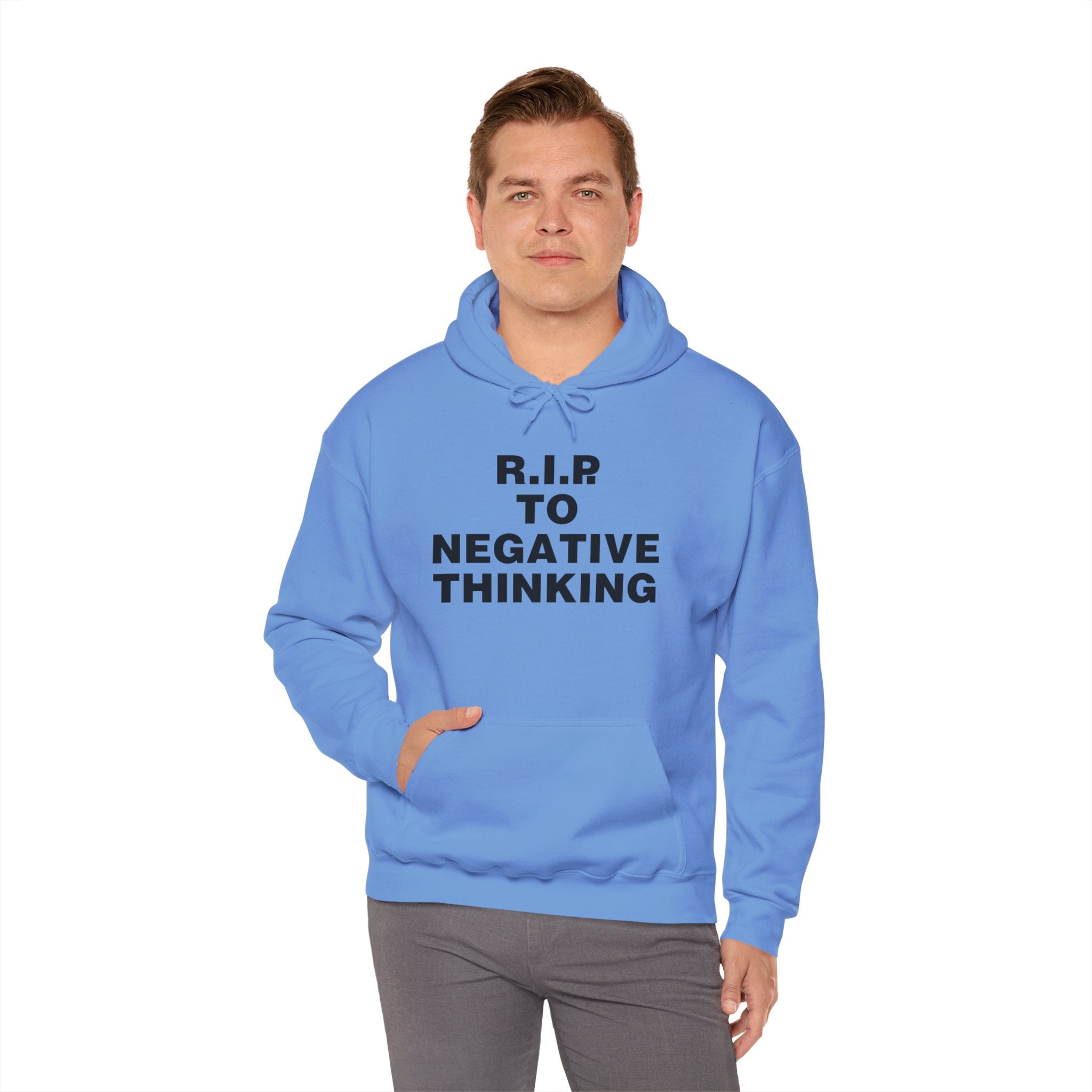 R.I.P. to Negative Thinking Unisex Heavy Blend™ Hooded Sweatshirt