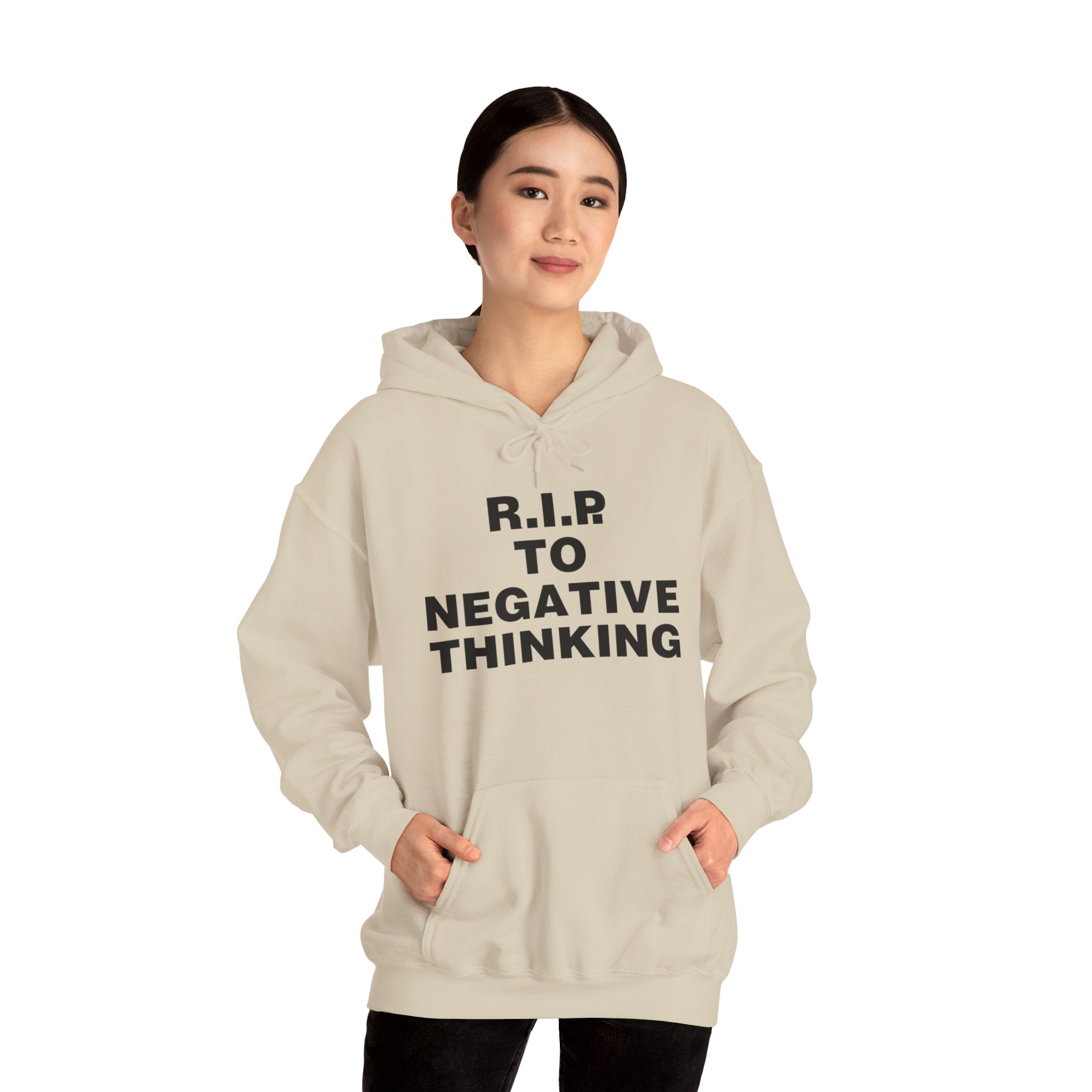 R.I.P. to Negative Thinking Unisex Heavy Blend™ Hooded Sweatshirt