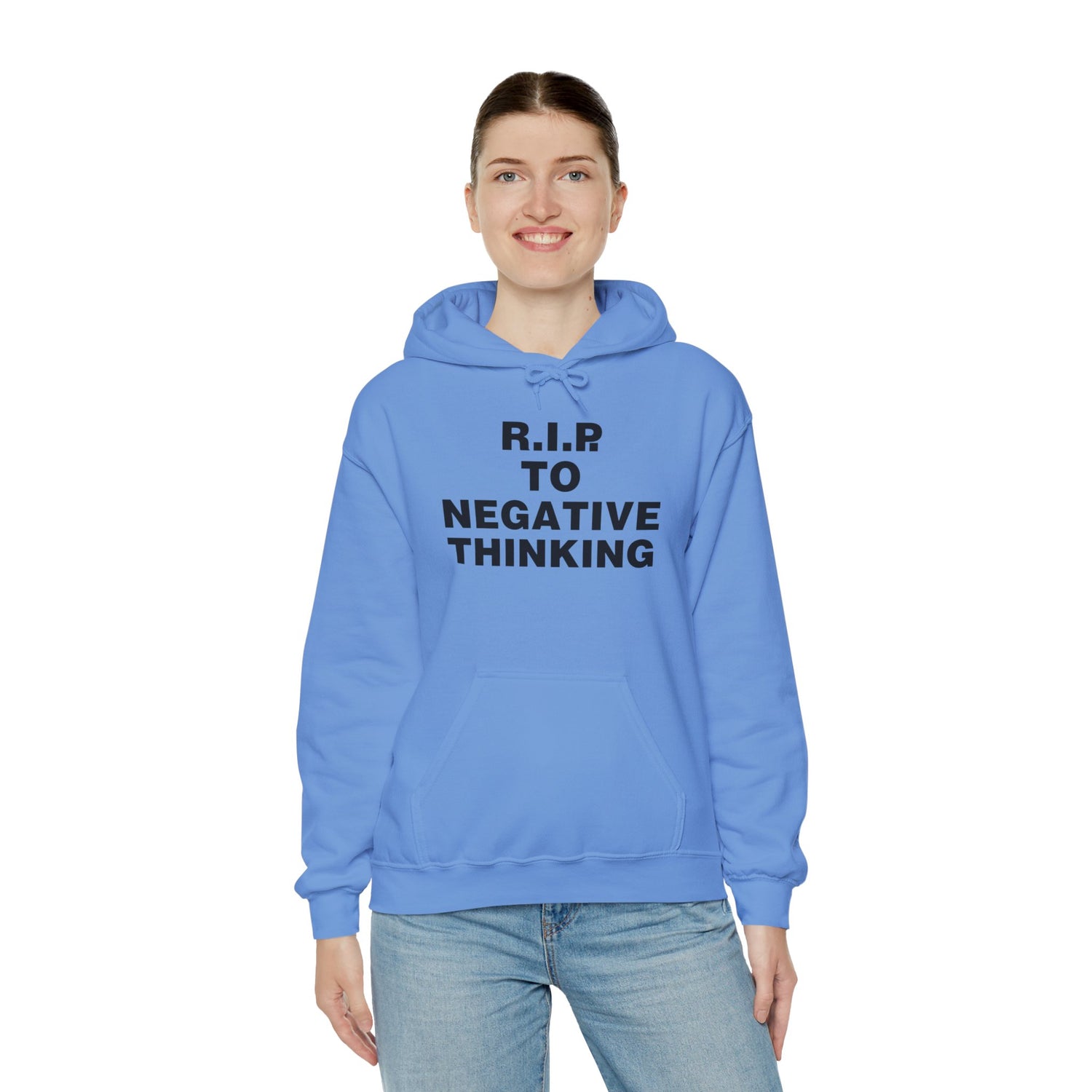 R.I.P. to Negative Thinking Unisex Heavy Blend™ Hooded Sweatshirt