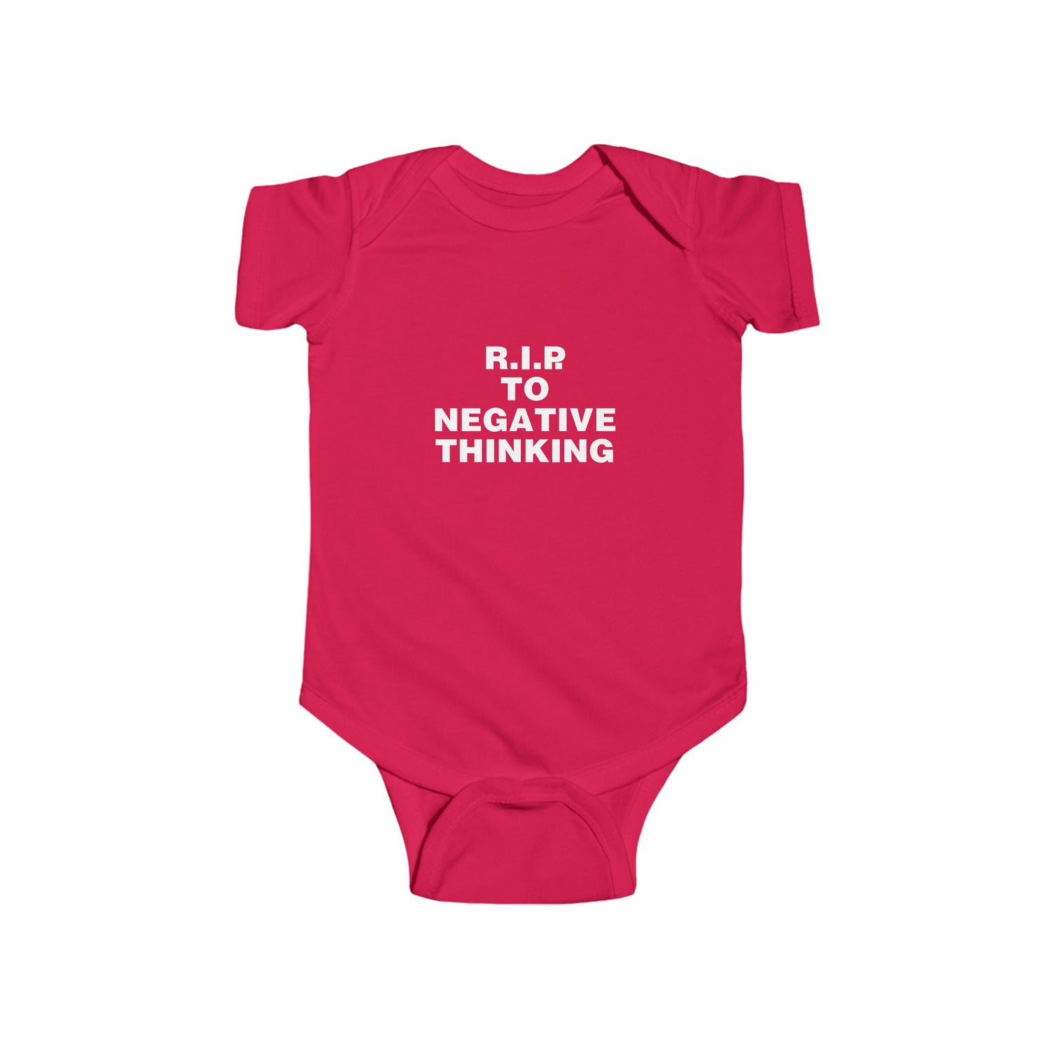 R.I.P. to Negative Thinking Infant Bodysuit - Positive Vibes for Baby