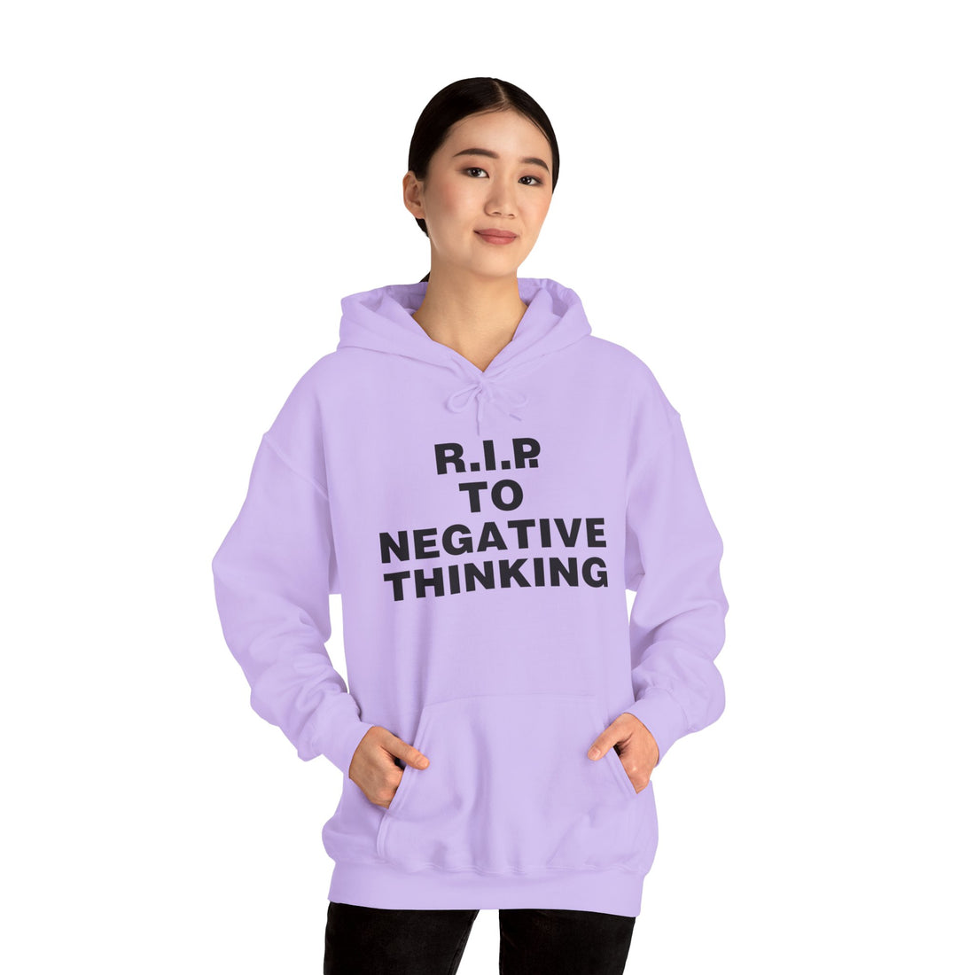 R.I.P. to Negative Thinking Unisex Heavy Blend™ Hooded Sweatshirt