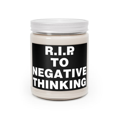 R.I.P. to Negative Thinking Scented Candle - 9oz Relaxation Gift