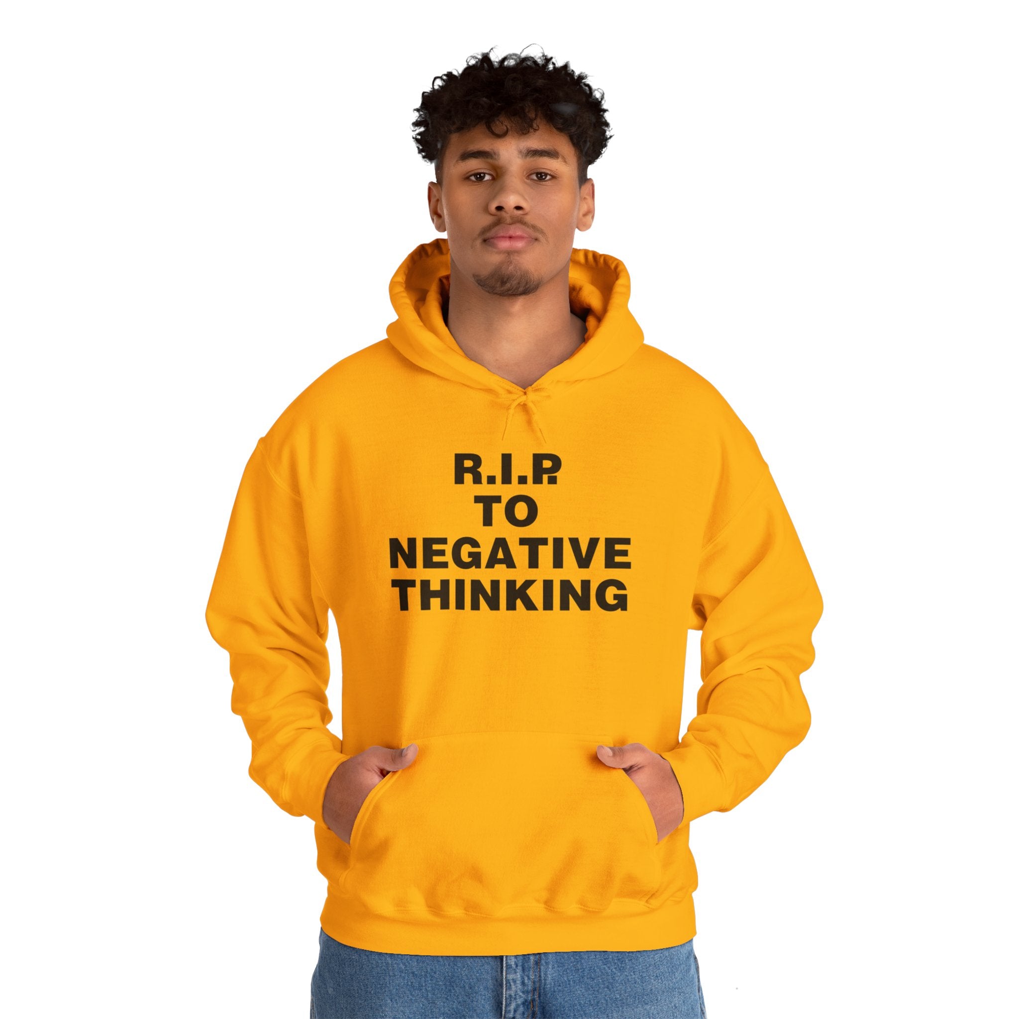 R.I.P. to Negative Thinking Unisex Heavy Blend™ Hooded Sweatshirt