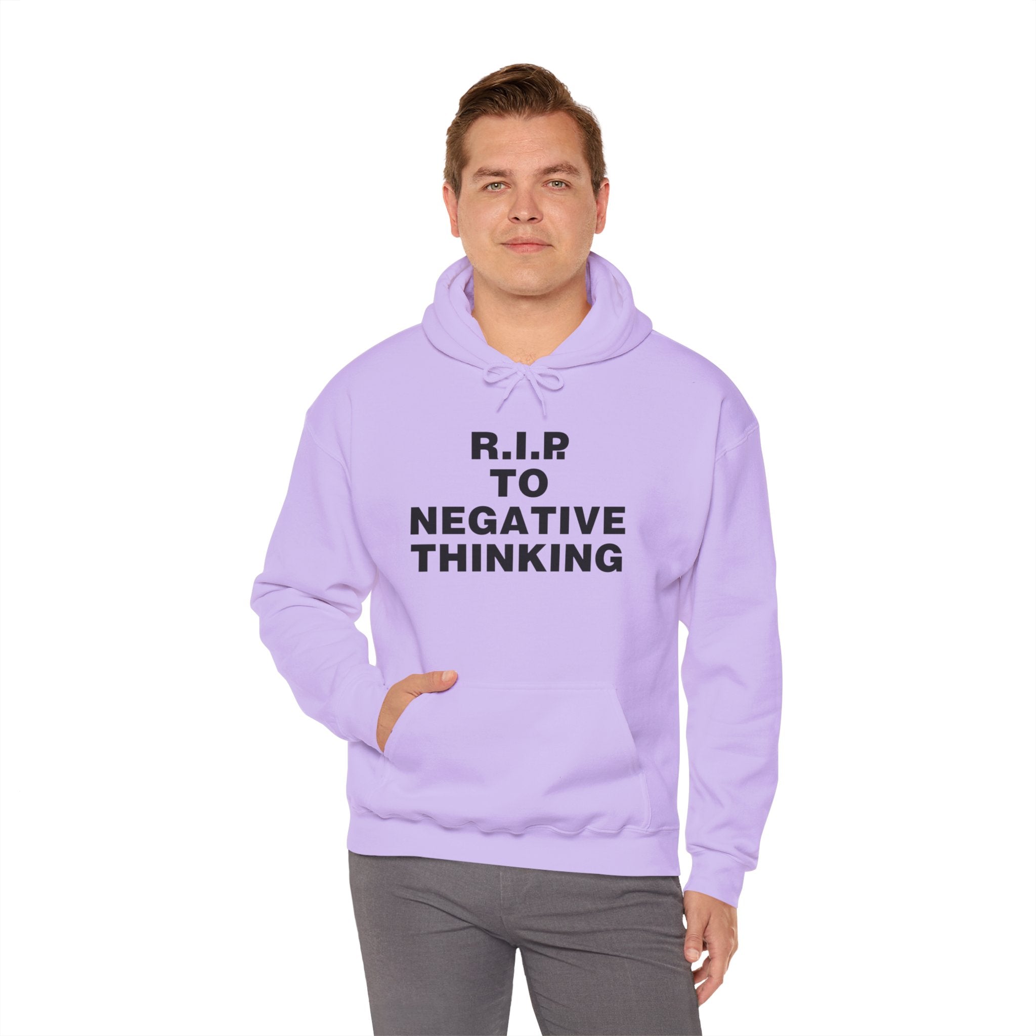 R.I.P. to Negative Thinking Unisex Heavy Blend™ Hooded Sweatshirt